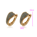 93416 handmade beautiful design fashion 18k gold trend jewelry earrings